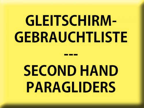 Vorführer-/Gebrauchtschirme 