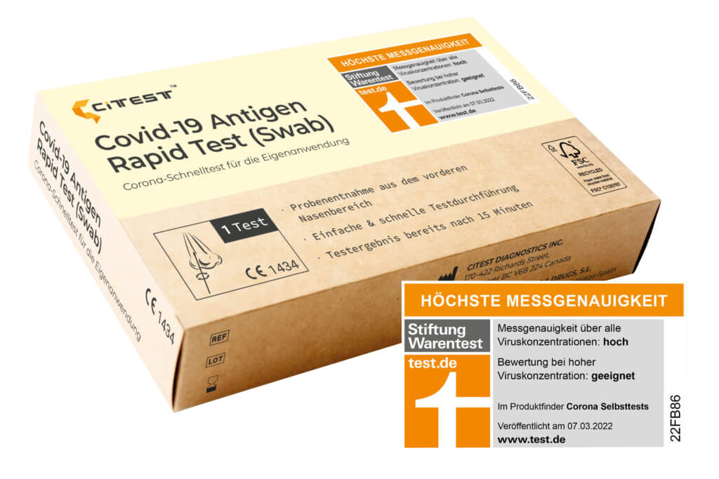 CITEST, COVID-19 Antigen Schnelltest