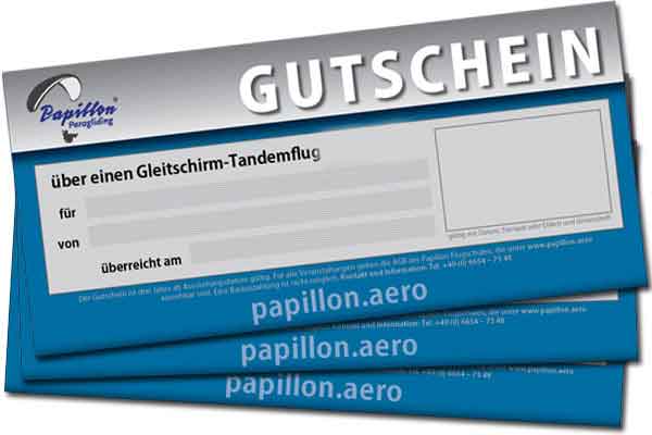Voucher Tandem Flight 