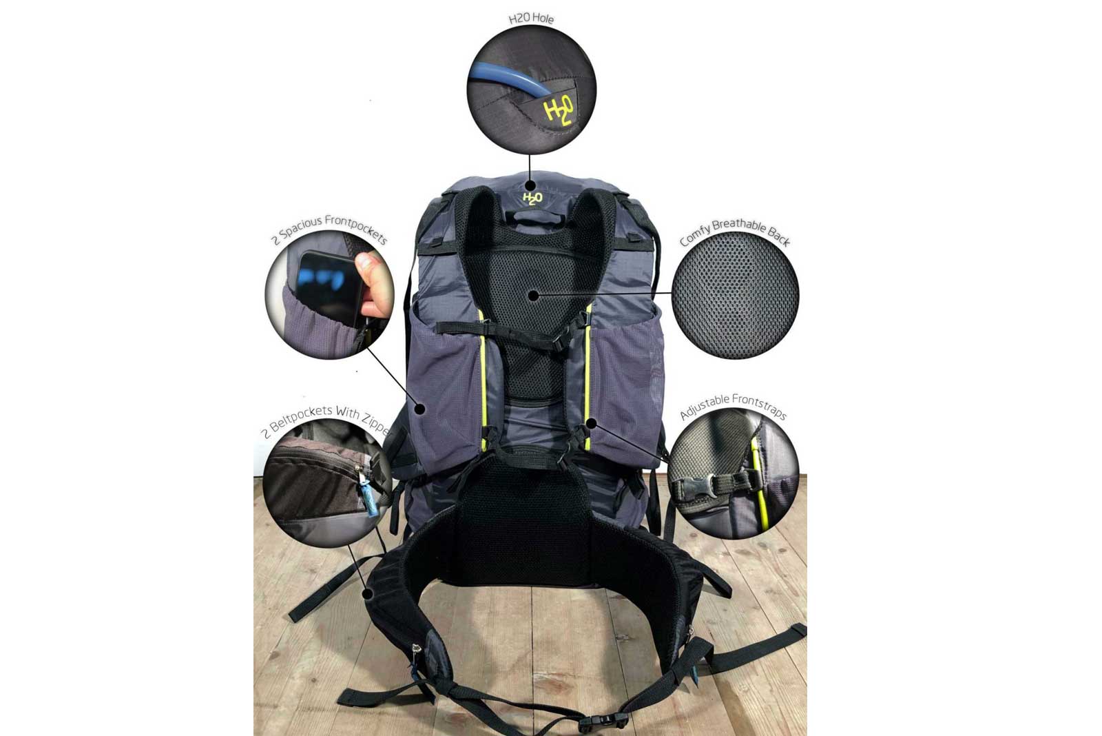 Airdesign Rucksack Hike&Fly "trail" 24 l