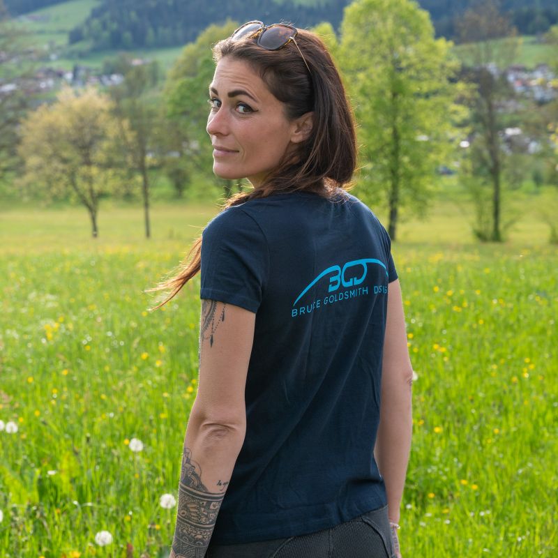 BGD T-Shirt "MANDALA" women navy 