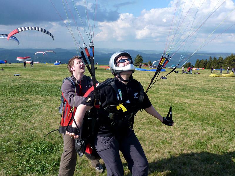 Voucher Paragliding Taster-Weekend Wasserkuppe (Sa-So) 