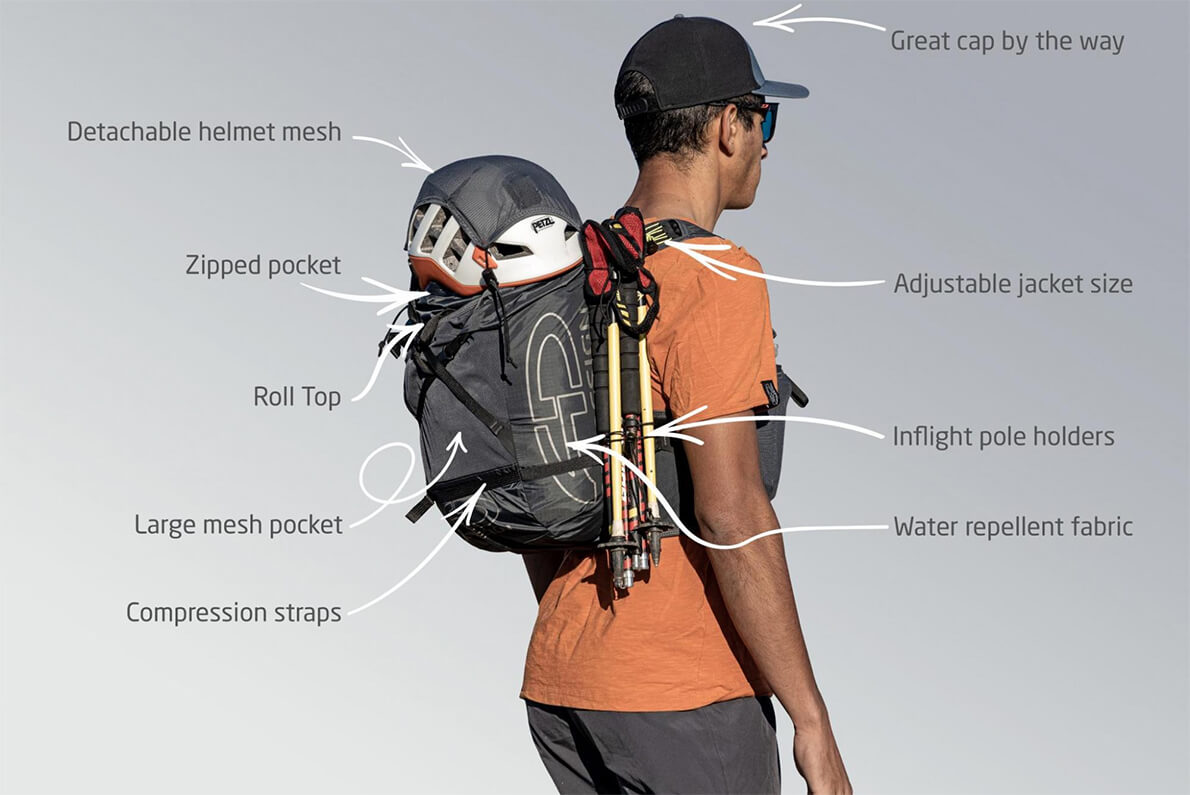 Airdesign Rucksack Hike&Fly "trail" 24 l